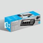 Tiross MORRE CORNER POWER STRIP 4G 2xUSB 2xUSB-C MIX COLOR WHITE/BLACK