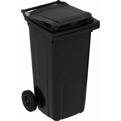 OPTIMA Plastová popelnice 120 l černá – Zboží Dáma