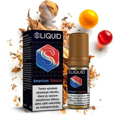 Sliquid Americký tabák 10 ml 10 mg