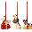 Villeroy & Boch Украса за коледна елха Nostalgic Ornaments кучета 3 бр (14-8331-6692)
