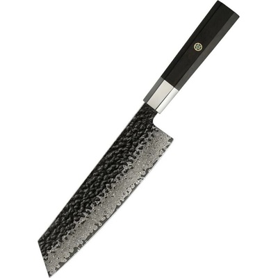 IZMAEL Damaškový kuchynský nôž Yunoka Kiritsuke/Hnedá 18.7 cm