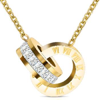 HARAHU Колие dp-18717 - Златен kp18717 (dp-18717)