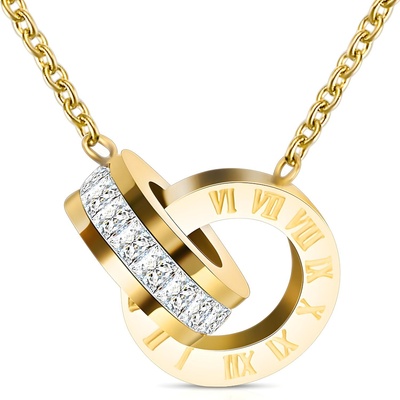 HARAHU Колие dp-18717 - Златен kp18717 (dp-18717)