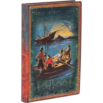 Paperblanks Тефтер The Famous Five, Mini, широки редове, мек (1570181241)