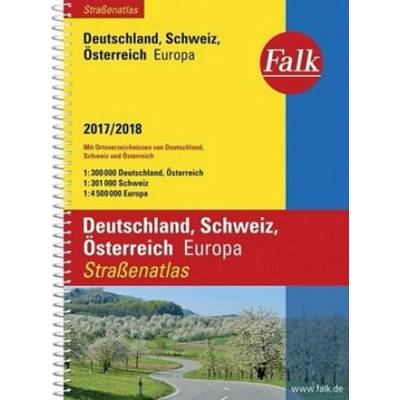 Falk Německo Rakousko Švýcarsko autoatlas