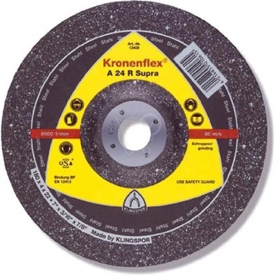 KLINGSPOR Kotúč brúsny 180x7,0x22,2 na kov A24 R Supra