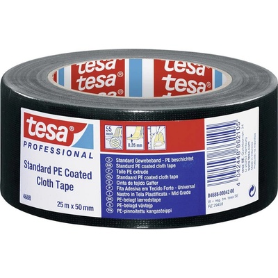 Tesa inštalačné izolačná páska Professional 50 mm x 25 m čierna