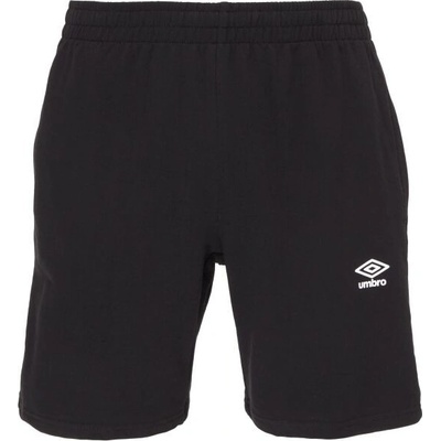 Umbro FRENCH TERRY SHORT essentials pánské teplákové kraťasy černá