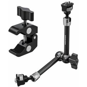 NEEWER 11 Articulating Magic Arm Clamp Mount with Super Clamp, ST16C