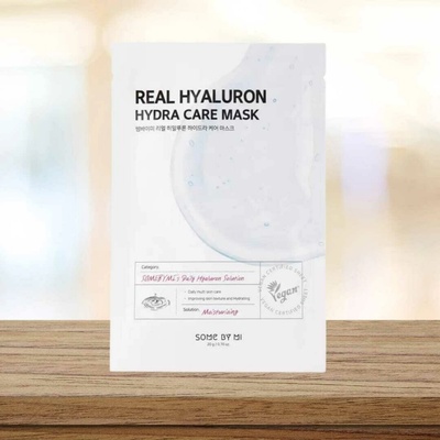 Some By Mi Real Hyaluron Hydra Care Mask Hydratačná plátienková maska 20 g