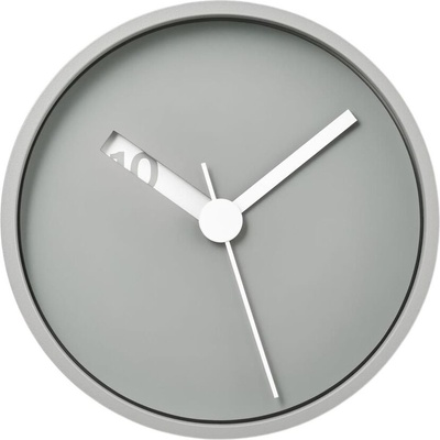Lemnos Стенен часовник Extra Normal сив (RM24-07 GY)
