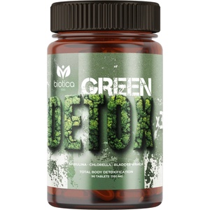 Biotica 1961 Green Detox х 3, 1100 mg, 90 таблетки, Biotica 1961