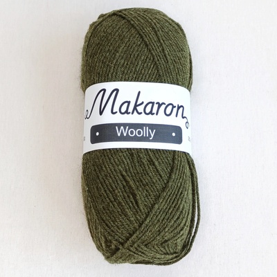 Makaron Woolly khaki