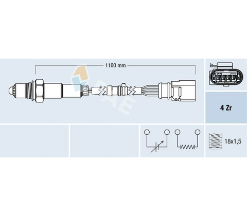Lambda sonda FAE 77702