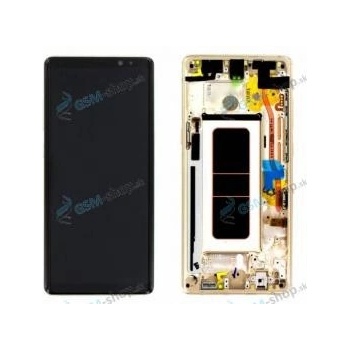 LCD Displej + Dotykové sklo + Přední kryt Samsung Galaxy Note 8 (N950) - originál