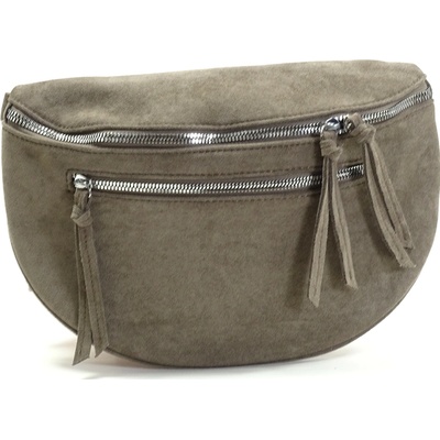 Paolo Bags dámská ledvinka L-2171-30 BROWN