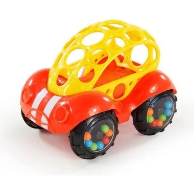 Oball Hračka autíčko Rattle & Roll™ červené