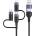 USAMS USB кабел за зареждане A+C - Lightning - microUSB - type-C 1, 2 м Usams (SJ547USB01) (SJ547USB01)