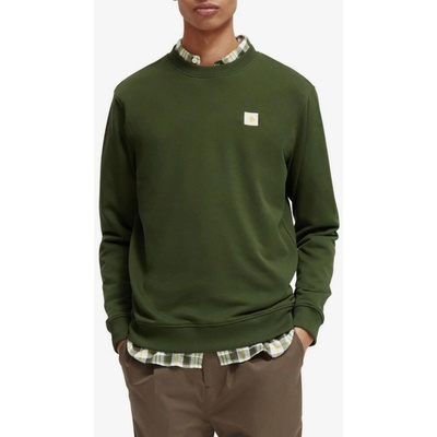 Scotch & Soda Тъмнозелен мъжки суитчър Scotch & Soda Essentials Scotch & Soda | Zelen | МЪЖЕ | XL