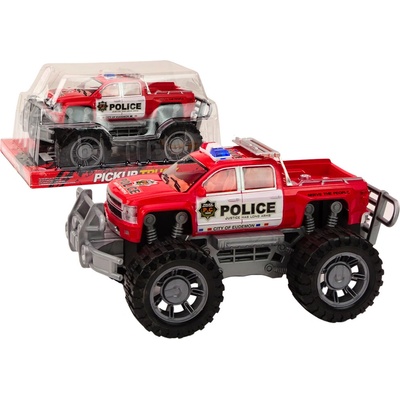 mamido Policajné auto Pickup červený