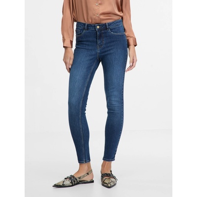 Orsay Tmavě modré dámské skinny fit džíny