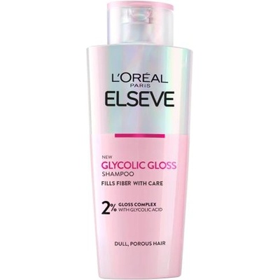 L'Oréal Elseve Glycolic Gloss Shampoo 200 ml регенериращ шампоан за блестяща коса за жени