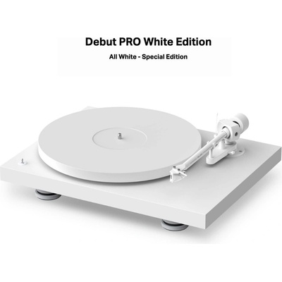 Pro-Ject Debut PRO White Edition + Pick it PRO – Zboží Živě