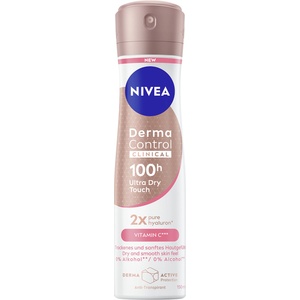 Nivea Derma Control Спрей дезодорант Clinical Ultra Dry Touch, 150 ml - ozone