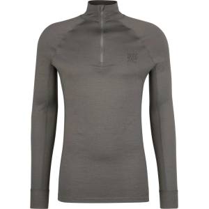 Stoic Мъжко мериносово термобельо Stoic Merino240 BengtSt. Half Zip Merino base layer - Dark Olive (015-2085-0614)