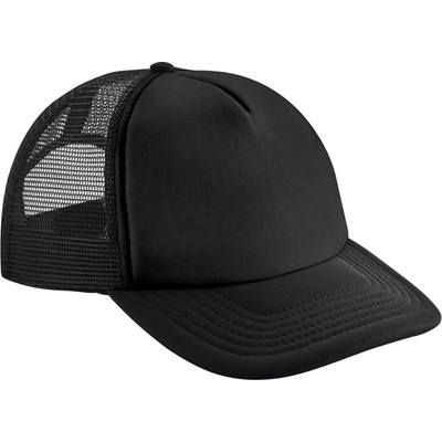 Beechfield B645B 5 panelová sieťovaná Black Black