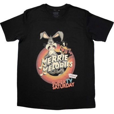 Looney tunes tričko Merrie Melodies čierne