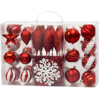 Gule MagicHome sada, 39 ks, červené, mix, na vianočný stromček