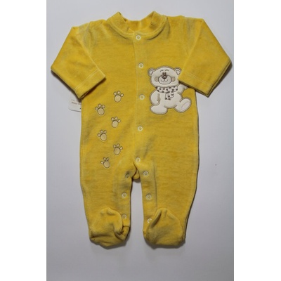 Ли-Лидия Глебова ЕООД Плюшен гащеризон Лапички, 56, 68