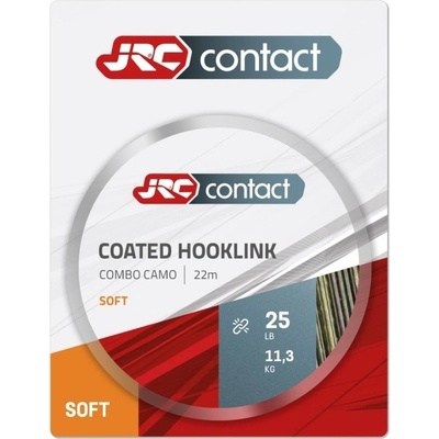 JRC šňůra Soft Coated Braid Combo Camo 22m 25lb