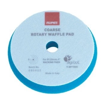 RUPES Waffle Coarse Polishing Foam Pad for Rotary Polishers 125/140 mm