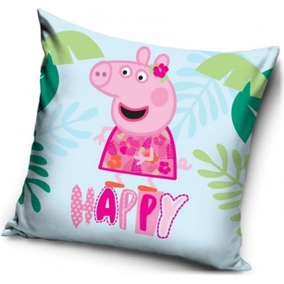 Carbotex Prasiatko Peppa Peppa Pig motív happy 40 x 40 cm