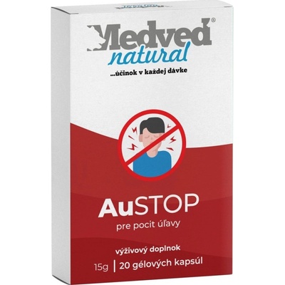 Medveď natural AuSTOP 20 kapsúl