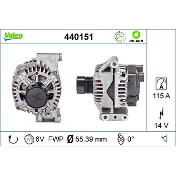 Alternátor VALEO 440151