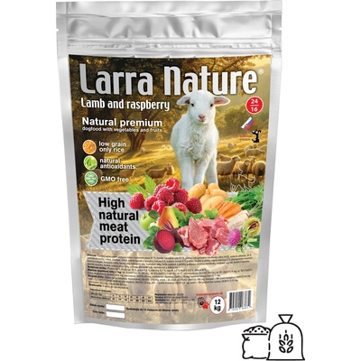 Larra Nature Jahňa s Malinami 12 kg