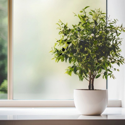 DIMEX ART Статично фолио снежинка 60 x 200 см