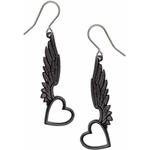 Alchemy gothic обеци alchemy gothic - Страстните крила на любовта - e465