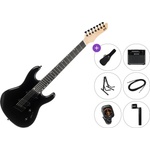 PSD Guitars SPS-1007M-F Premium SET Dark Night Black Multiscale електрическа китара