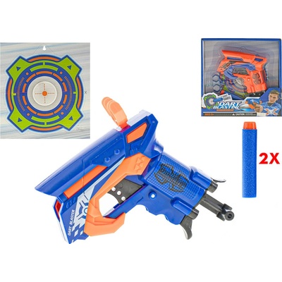 Mikro trading pistole na natažení s pěnovými náboji 11 cm