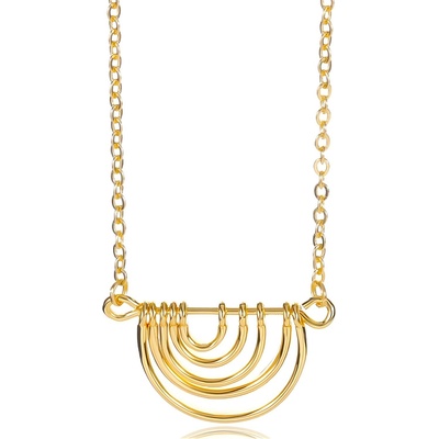 HARAHU Колие el-21142 - Златен kp21142 (el-21142)