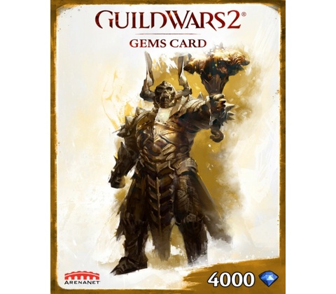 Guild Wars 2 4000 Gem Card