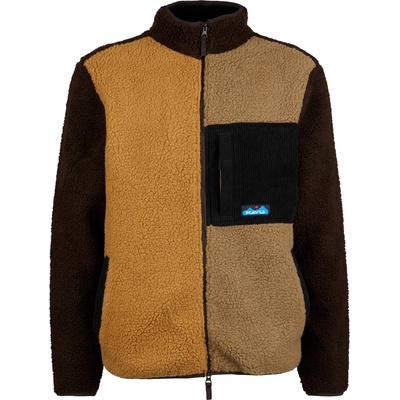 KAVU Мъжко поларено яке Kavu Wayside Fleece jacket - Wild Wood Block (005-6606-0311)