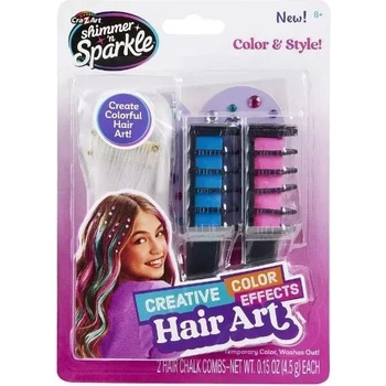 CRA-Z-ART Shimmer'n Sparkle: комплект за украса на коса с пастели (69564)