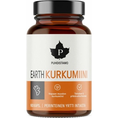Puhdistamo Earth Kurkumiini 60 kapsúl