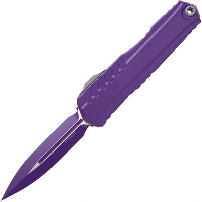 Microtech Cypher II D/E STANDARD CERAKOTE PURPLE 1242-1PU-C16Z13