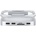 Fazn Aluminum Stand & Hub for Mac Mini M4/M4 Pro